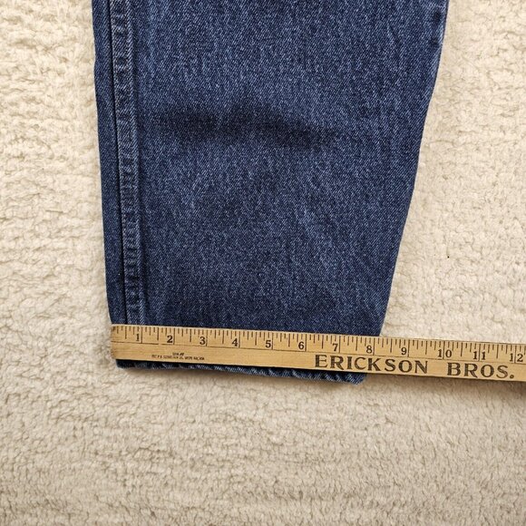 Rustler Jeans Men's 36x29 Blue Dark Wash Regular Fit Straight Leg Heavyweight - Picture 7 of 13